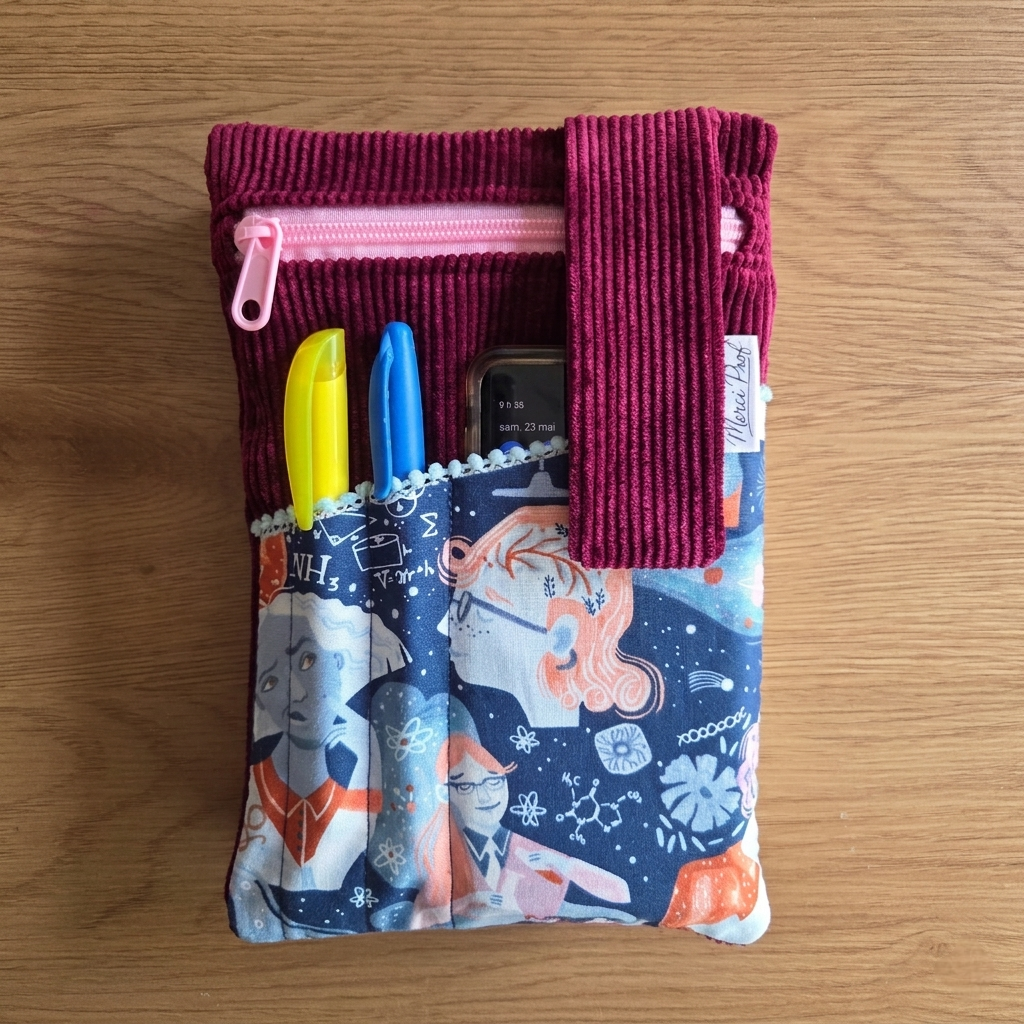 Pochette scientifique "Merci Prof" 🧬